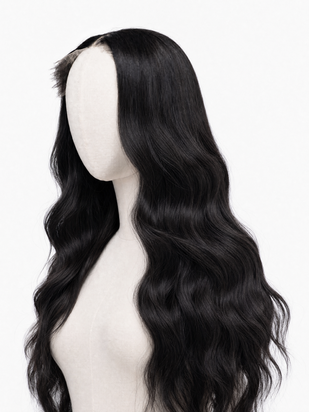 Virgin black HD lace wig l Bodywave