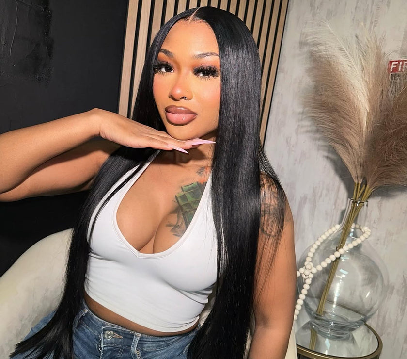 " BUSS DOWN TATIANA" - Straight HD Lace Wig 250% density