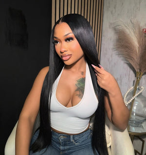 " BUSS DOWN TATIANA" - Straight HD Lace Wig 250% density