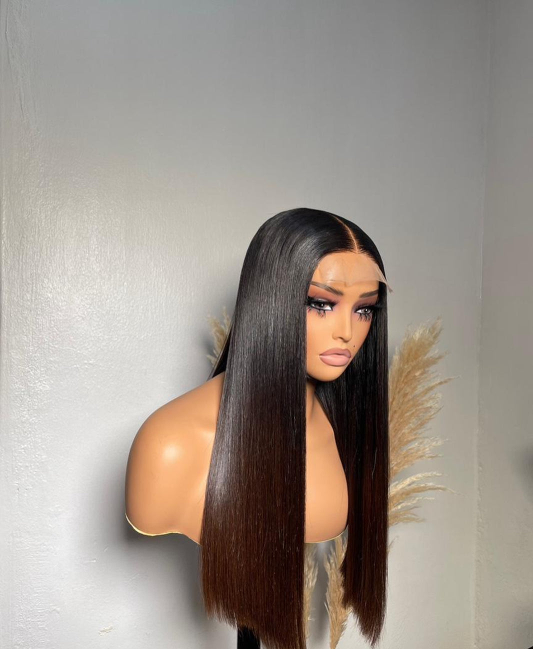 "DEBORAH" Ombre brown glueless wig