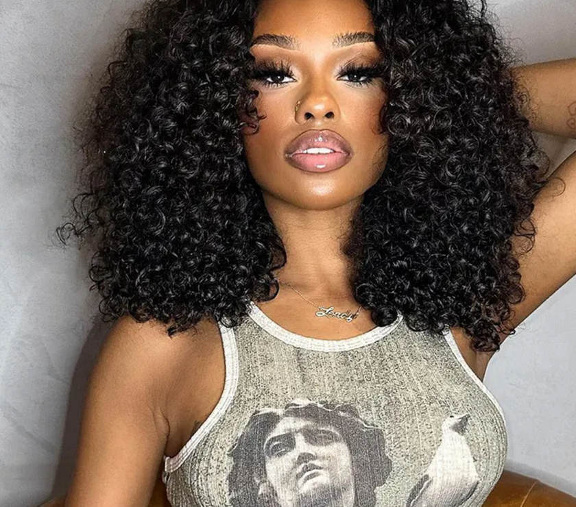 "WAYDA" Deep Curly Wig 250% Density