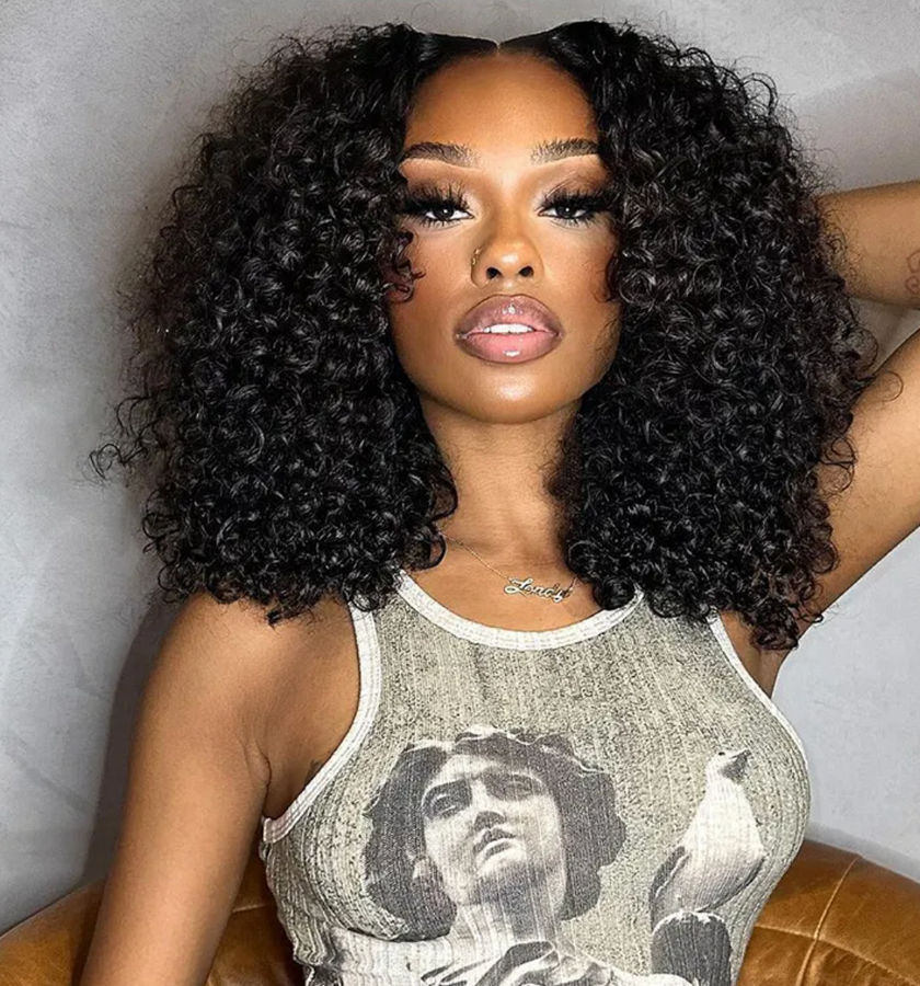 "WAYDA" Deep Curly Wig 250% Density